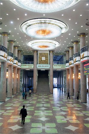 Grand People's Study House, Pyongyang, Democratic People's Republic of Korea (DPRK), North Korea, Asia Foto de stock - Con derechos protegidos, Código: 841-06501279