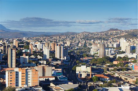 View of city skyline, Belo Horizonte, Minas Gerais, Brazil, South America Stock Photo - Rights-Managed, Code: 841-06501403