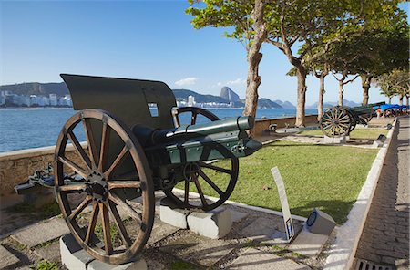 Forte de Copacabana (Copacabana Fort), Copacabana, Rio de Janeiro, Brazil, South America Photographie de stock - Rights-Managed, Code: 841-06501495