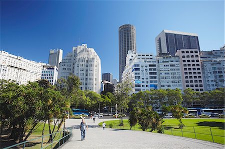 Skyline of Centro, Rio de Janeiro, Brazil, South America Photographie de stock - Rights-Managed, Code: 841-06501529