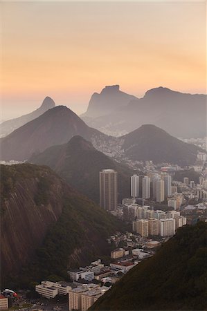 rio de janeiro - View of Urca and Botafogo, Rio de Janeiro, Brazil, South America Stock Photo - Rights-Managed, Code: 841-06501553