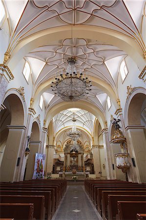 Interior of Cathedral, Sucre, UNESCO World Heritage Site, Bolivia, South America Photographie de stock - Rights-Managed, Code: 841-06501625