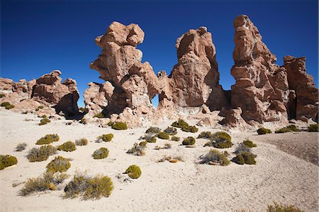 Rocky landscape on the Altiplano, Potosi Department, Bolivia, South America Photographie de stock - Rights-Managed, Code: 841-06501733