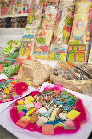 Colourful confectionery in Witches' Market, La Paz, Bolivia, South America Photographie de stock - Rights-Managed, Code: 841-06501823