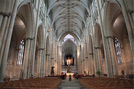 people and church - York Minster, York, Yorkshire, England, United Kingdom, Europe Stock Photo - Rights-Managed, Code: 841-06502003