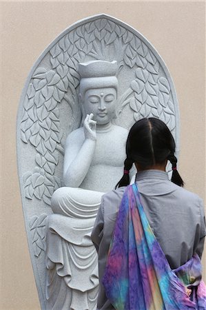 statues in france - Fo Guang Shan temple, the biggest Buddhist temple in Europe, Bussy-Saint-Georges, Seine-et-Marne, France, Europe Stock Photo - Rights-Managed, Code: 841-06502106