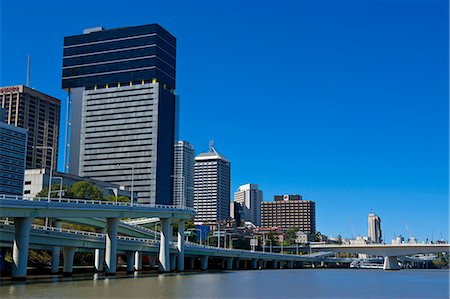 simsearch:841-06502349,k - Downtown Brisbane with the Brisbane River, Queensland, Australia, Pacific Stock Photo - Rights-Managed, Code: 841-06502260