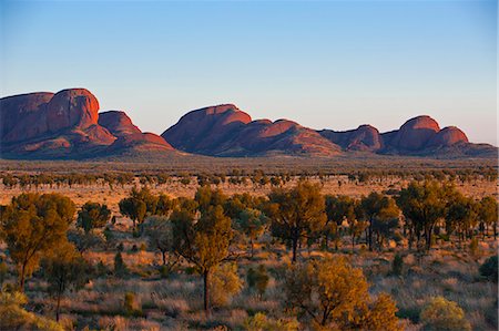The Olgas (Kata Tjuta), Uluru-Kata Tjuta National Park, UNESCO World Heritage Site, Northern Territory, Australia, Pacific Foto de stock - Con derechos protegidos, Código: 841-06502394