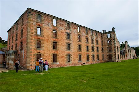 prison photograph - Australian Convict Site, UNESCO World Heritage Site, Port Arthur, Tasmania, Australia, Pacific Foto de stock - Con derechos protegidos, Código: 841-06502438