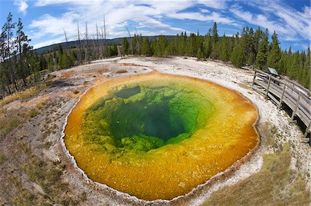 simsearch:841-09076782,k - Morning Glory Pool, Upper Geyser Basin, Yellowstone National Park, UNESCO World Heritage Site, Wyoming, United States of America, North America Foto de stock - Con derechos protegidos, Código: 841-06502669