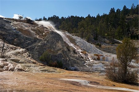 simsearch:841-06502652,k - Devil's Thumb and Palette Spring, Mammoth Hot Springs, Yellowstone National Park, UNESCO World Heritage Site, Wyoming, United States of America, North America Photographie de stock - Rights-Managed, Code: 841-06502690