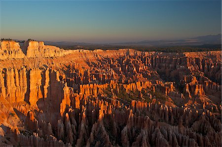 Sunrise from Bryce Point, Bryce Canyon National Park, Utah, United States of America, North America Photographie de stock - Rights-Managed, Code: 841-06502777