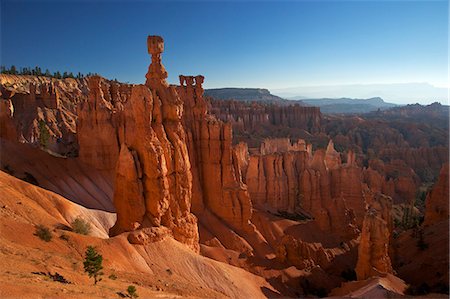 simsearch:841-06502773,k - Thor's Hammer in early morning from Sunset Point, Bryce Canyon National Park, Utah, United States of America, North America Foto de stock - Con derechos protegidos, Código: 841-06502779