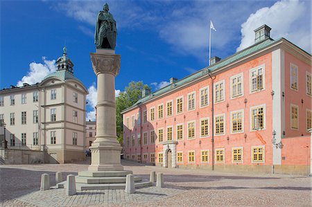 sweden - Wrangelska Bracken and Monument, Riddarholmen, Stockholm, Sweden, Scandinavia, Europe Stock Photo - Rights-Managed, Code: 841-06502807