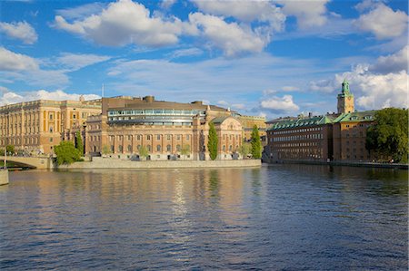 stockholm not people - Swedish Parliament, Gamla Stan, Stockholm, Sweden, Scandinavia, Europe Stock Photo - Rights-Managed, Code: 841-06502867