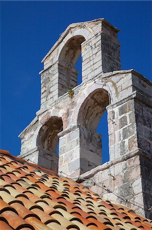 simsearch:841-06502954,k - Church bell tower, Old Town, Budva, Montenegro, Europe Stock Photo - Rights-Managed, Code: 841-06502905