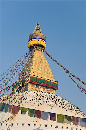 simsearch:841-06503073,k - Boudhanath, UNESCO World Heritage Site, Kathmandu, Nepal, Asia Photographie de stock - Rights-Managed, Code: 841-06503132