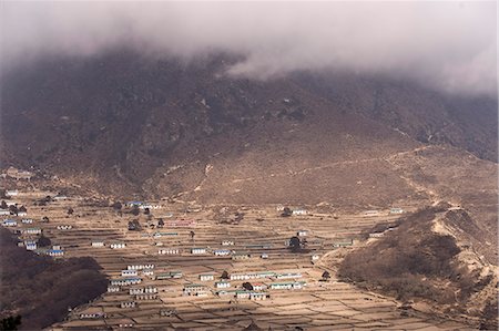 Phortse, 3680 metres, Khumbu (Everest) Region, Nepal, Himalayas, Asia Photographie de stock - Rights-Managed, Code: 841-06503146
