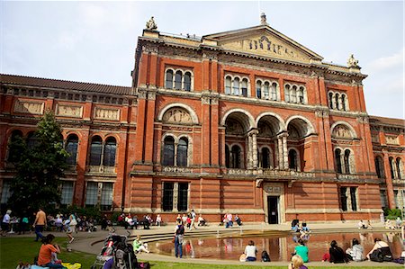 Victoria and Albert Museum (V&A), South Kensington, London, England, United Kingdom, Europe Stockbilder - Lizenzpflichtiges, Bildnummer: 841-06503351