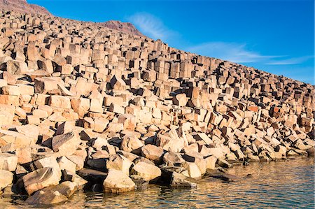 simsearch:841-06449960,k - Columnar basalt, Vikingbukta (Viking Bay), Scoresbysund, Northeast Greenland, Polar Regions Foto de stock - Direito Controlado, Número: 841-06616293