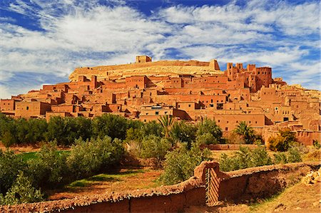 Kasba of Ait-Benhaddou, UNESCO World Heritage Site, Morocco, North Africa, Africa Foto de stock - Con derechos protegidos, Código: 841-06616524