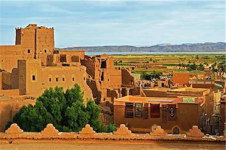 Kasbah Taourirt, Ouarzazate, Morocco, North Africa, Africa Foto de stock - Con derechos protegidos, Código: 841-06616530