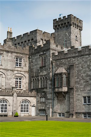 Kilkenny Castle, Kilkenny, County Kilkenny, Leinster, Republic of Ireland (Eire), Europe Foto de stock - Con derechos protegidos, Código: 841-06616585