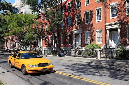 roadway new york - University Place, Greenwich Village, West Village, Manhattan, New York City, United States of America, North America Stock Photo - Rights-Managed, Code: 841-06616648