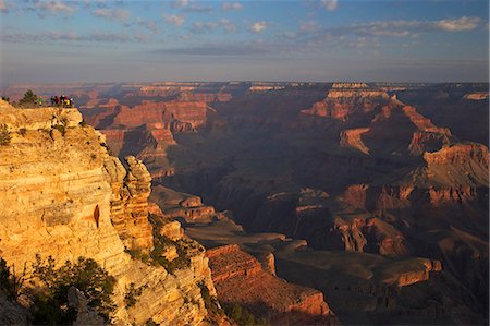 south rim - Sunrise at Mather Point, South Rim, Grand Canyon National Park, UNESCO World Heritage Site, Arizona, United States of America, North America Foto de stock - Con derechos protegidos, Código: 841-06616866