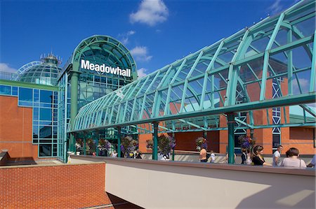 shopping center - Exterior of Meadowhall Shopping Centre, Sheffield, South Yorkshire, Yorkshire, England, United Kingdom, Europe Stock Photo - Rights-Managed, Code: 841-06616933