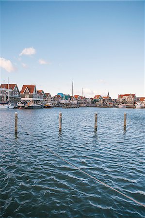 Volendam harbour, North Holland, The Netherlands (Holland), Europe Stock Photo - Rights-Managed, Code: 841-06617171