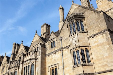 Student accommodation in Magdalen College, Oxford, Oxfordshire, England, United Kingdom, Europe Stock Photo - Rights-Managed, Code: 841-06804358