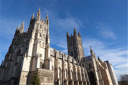 Canterbury Cathedral, UNESCO World Heritage Site, Canterbury, Kent, England, United Kingdom, Europe Foto de stock - Con derechos protegidos, Código: 841-06804374