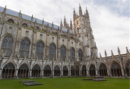 Canterbury Cathedral, UNESCO World Heritage Site, Canterbury, Kent, England, United Kingdom, Europe Foto de stock - Con derechos protegidos, Código: 841-06804376