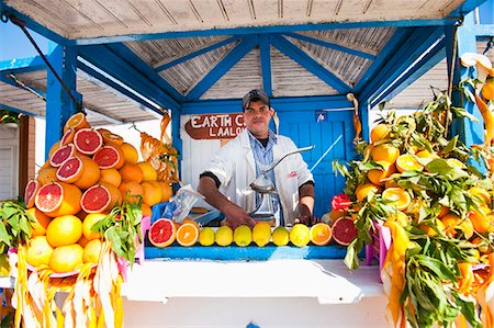 people of morocco - Fresh orange juice vendor, Essaouira, formerly Mogador, Morocco, North Africa, Africa Stock Photo - Rights-Managed, Code: 841-06804549