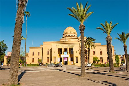 Theatre Royal (Royal Theatre), Marrakech, Morocco, North Africa, Africa Foto de stock - Con derechos protegidos, Código: 841-06804582