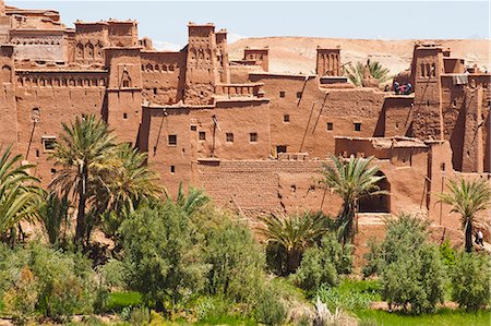 Kasbah Ait Ben Haddou, UNESCO World Heritage Site, near Ouarzazate, Morocco, North Africa, Africa Foto de stock - Con derechos protegidos, Código: 841-06804605