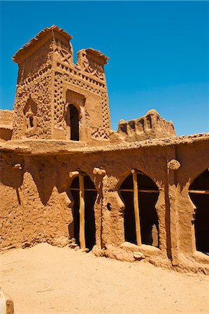 Inside Kasbah Ait Ben Haddou, UNESCO World Heritage Site, near Ouarzazate, Morocco, North Africa, Africa Foto de stock - Con derechos protegidos, Código: 841-06804607