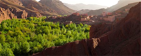 schlucht - Panoramic landscape photo of Dades Gorge, Morocco, North Africa, Africa Photographie de stock - Rights-Managed, Code: 841-06804615