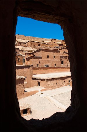 Inside Kasbah Ait Ben Haddou, UNESCO World Heritage Site, near Ouarzazate, Morocco, North Africa, Africa Photographie de stock - Rights-Managed, Code: 841-06804610