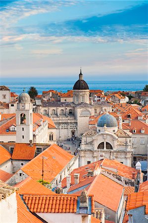 Dubrovnik Cathedral (Cathedral of the Assumption of the Virgin Mary), Dubrovnik Old Town, UNESCO World Heritage Site, Dubrovnik, Dalmatian Coast, Croatia, Europe Stockbilder - Lizenzpflichtiges, Bildnummer: 841-06804658