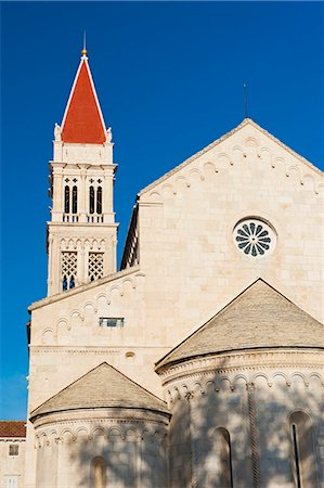 simsearch:841-07204622,k - Cathedral of St. Lawrence, Trogir, UNESCO World Heritage Site, Dalmatian Coast, Croatia, Europe Foto de stock - Con derechos protegidos, Código: 841-06804805