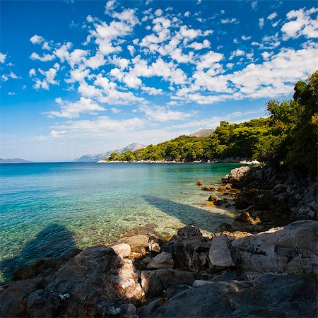 Kolocep Island (Kalamota), Elaphiti Islands (Elaphites), Dalmatian Coast, Adriatic Sea, Croatia, Europe Stockbilder - Lizenzpflichtiges, Bildnummer: 841-06804822