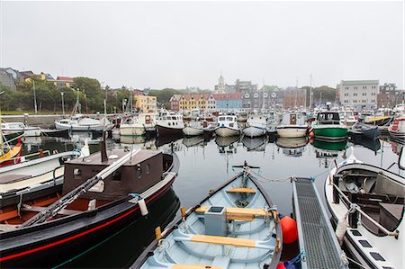 faroe islands - Harbor of Torshavn, Streymoy, Faroe Islands, Denmark, Europe Photographie de stock - Rights-Managed, Code: 841-06805098