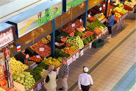 Central Market Hall, Budapest, Hungary, Europe Stock Photo - Rights-Managed, Code: 841-06805368