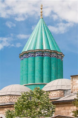simsearch:841-02946494,k - Mevlana (Rumi) mausoleum, Konya, Anatolia, Turkey, Asia Minor, Eurasia Photographie de stock - Rights-Managed, Code: 841-06805389