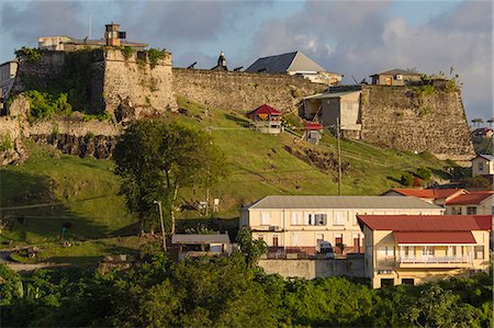 Fort George, St. George's, Grenada, Windward Islands, West Indies, Caribbean, Central America Stock Photo - Rights-Managed, Code: 841-06805694