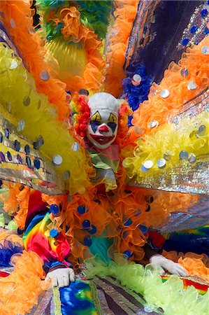 festival (street parade and revelry) - Carnival, Port-of-Spain, Trinidad, West Indies, Caribbean, Central America Foto de stock - Con derechos protegidos, Código: 841-06805705
