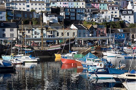 simsearch:841-06806715,k - Harbour, Brixham, Devon, England, United Kingdom Stock Photo - Rights-Managed, Code: 841-06805795