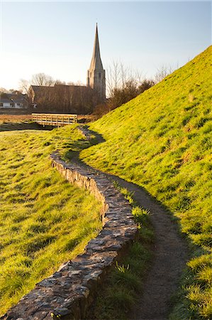 St. Mary's Church, Kidwelly, Carmarthenshire, Wales, United Kingdom, Europe Stock Photo - Rights-Managed, Code: 841-06805830